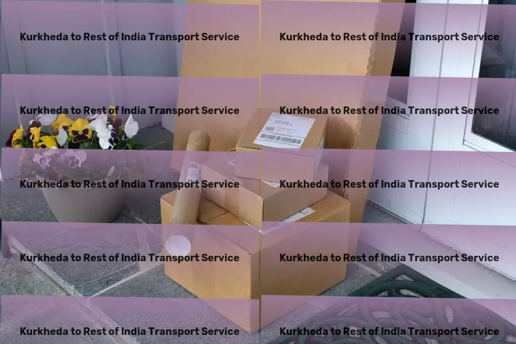 Kurkheda to Rest Of India Transport Industrial goods forwarding