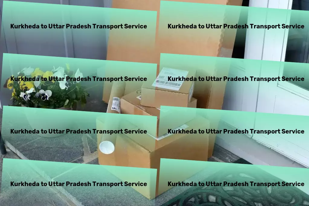 Kurkheda to Uttar Pradesh Transport Nationwide freight and logistics