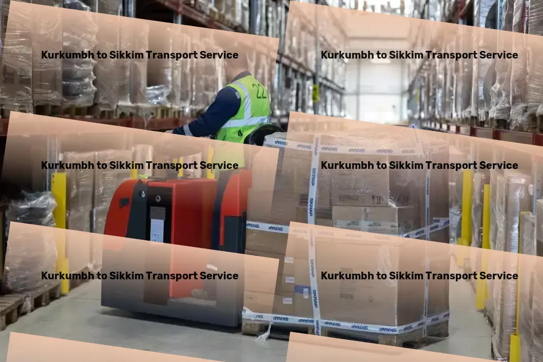 Kurkumbh to Sikkim Transport Fast parcel delivery