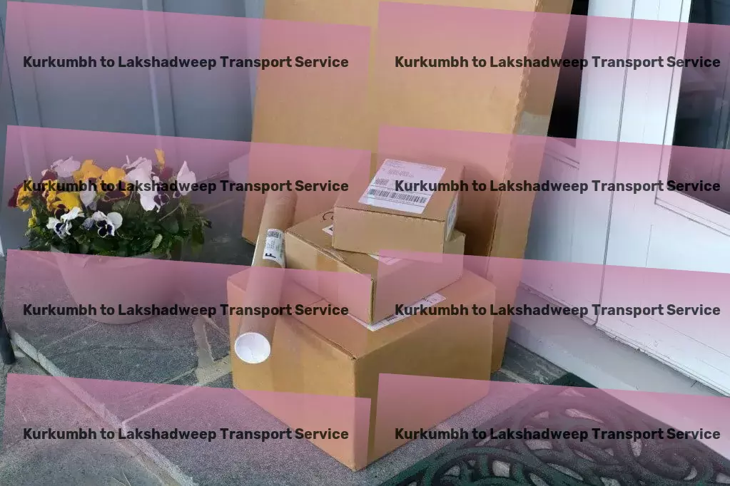 Kurkumbh to Lakshadweep Transport Multi-city goods logistics